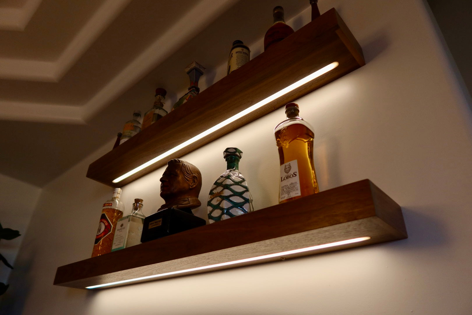 Common Mistakes When Lighting Floating Shelves