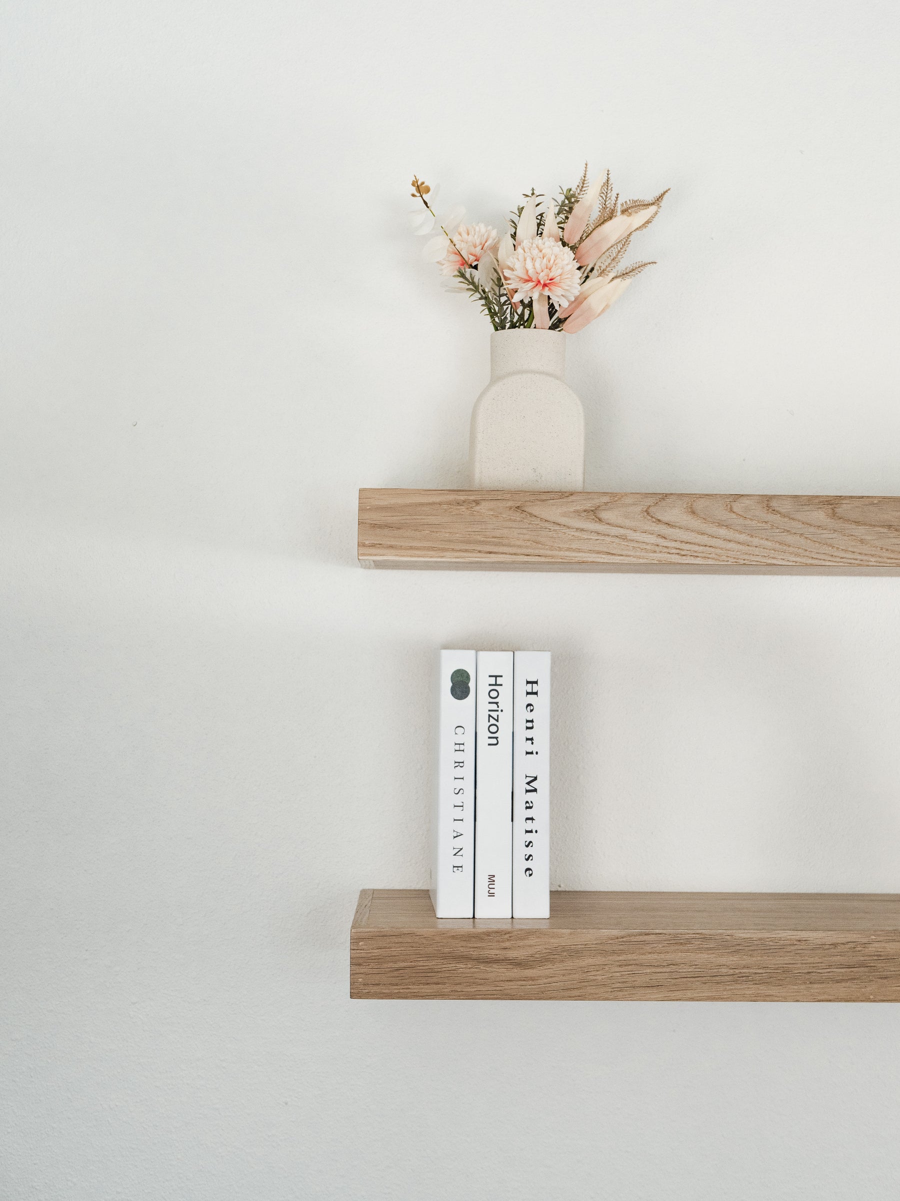 White Oak Floating Shelf - Modern