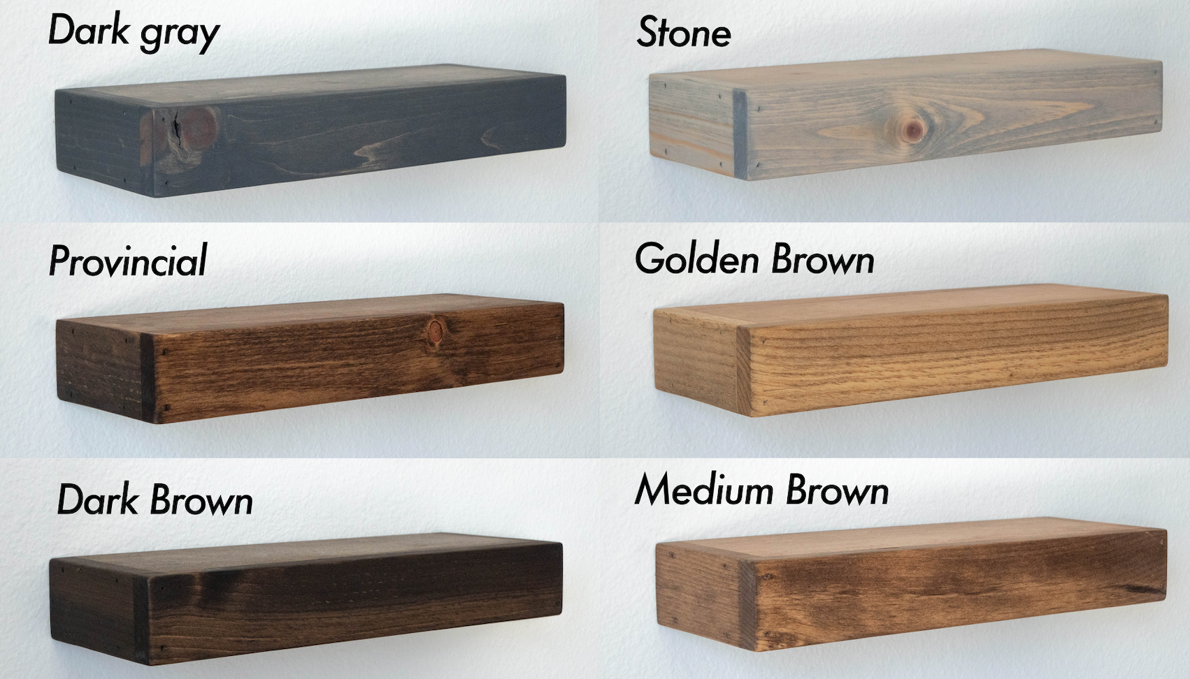 Finish Sample Pack with Display Box - Lyons Crafted