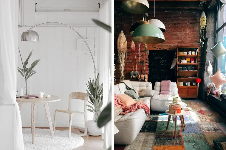 minimalist decor versus maximalist decor