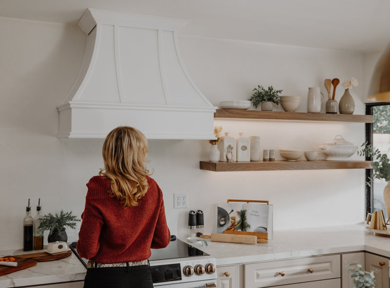 CUSTOM HAND CRAFTED SHELVING