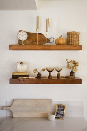 Maple Standard Floating Shelf - Modern