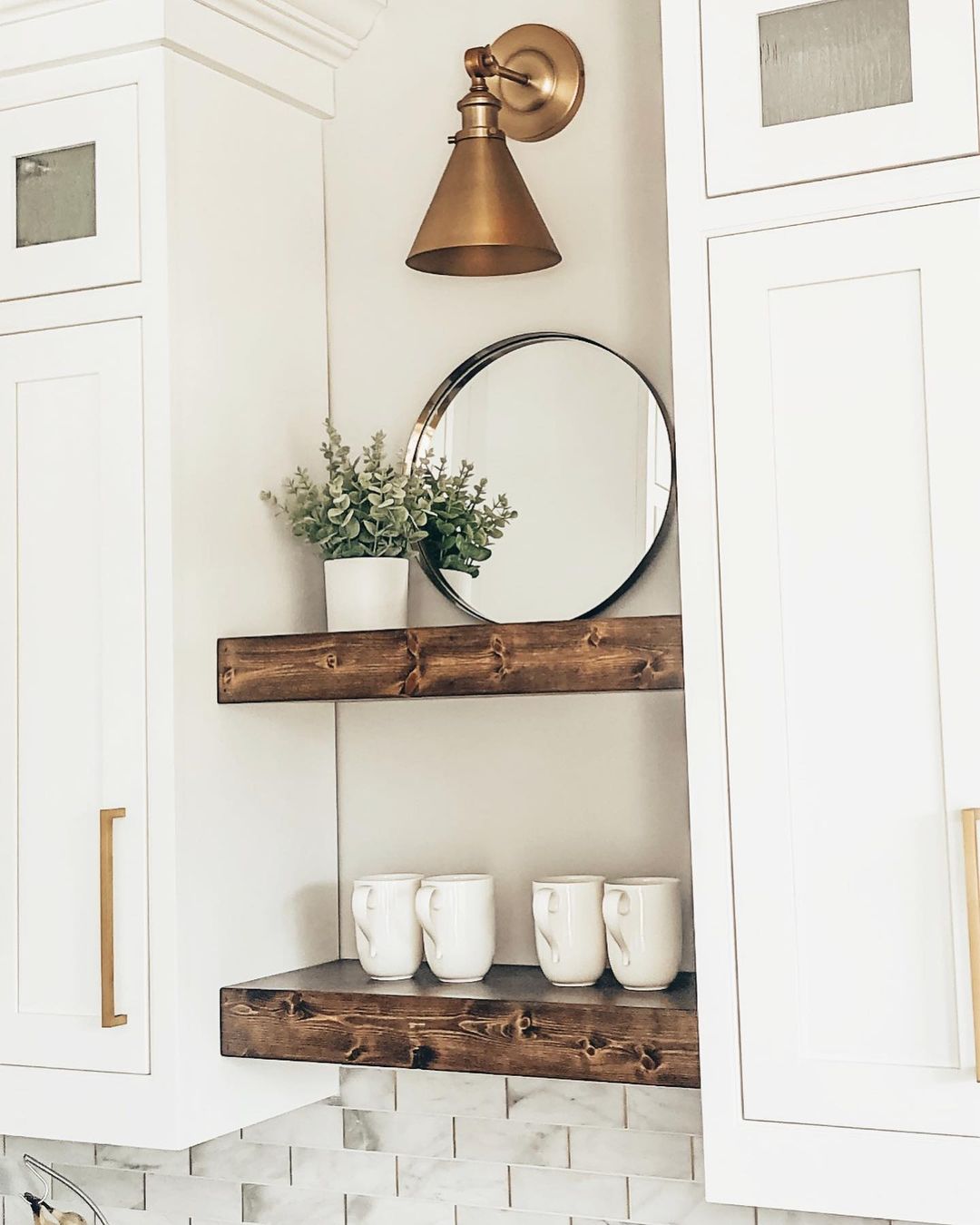 Knotty Pine Standard Floating Shelf - Rustic