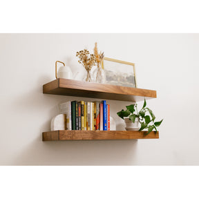 Walnut Floating Shelf - Modern